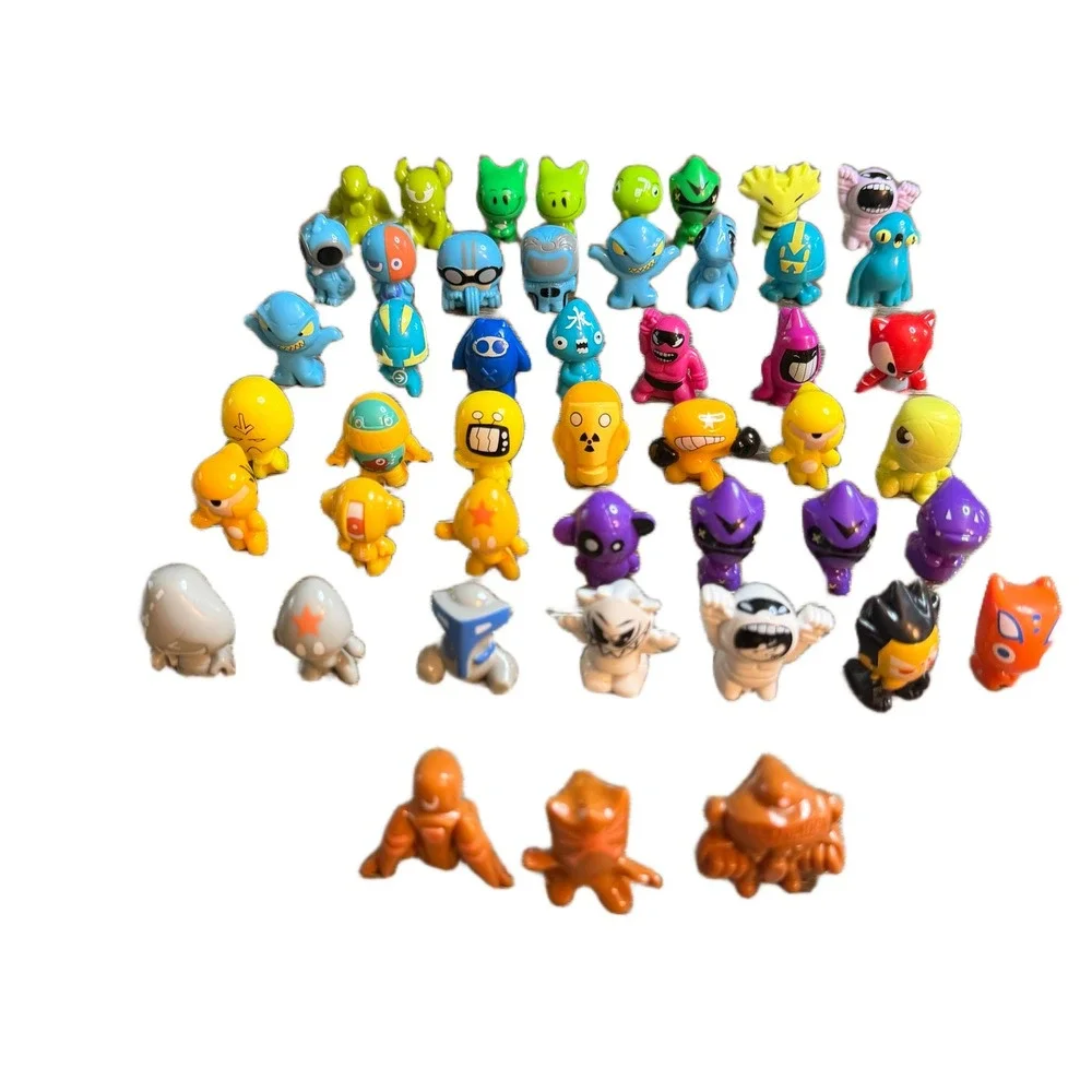 Gogos Crazy Bones Modern Series Lot 41 Figures Multicolored Collectible Toys